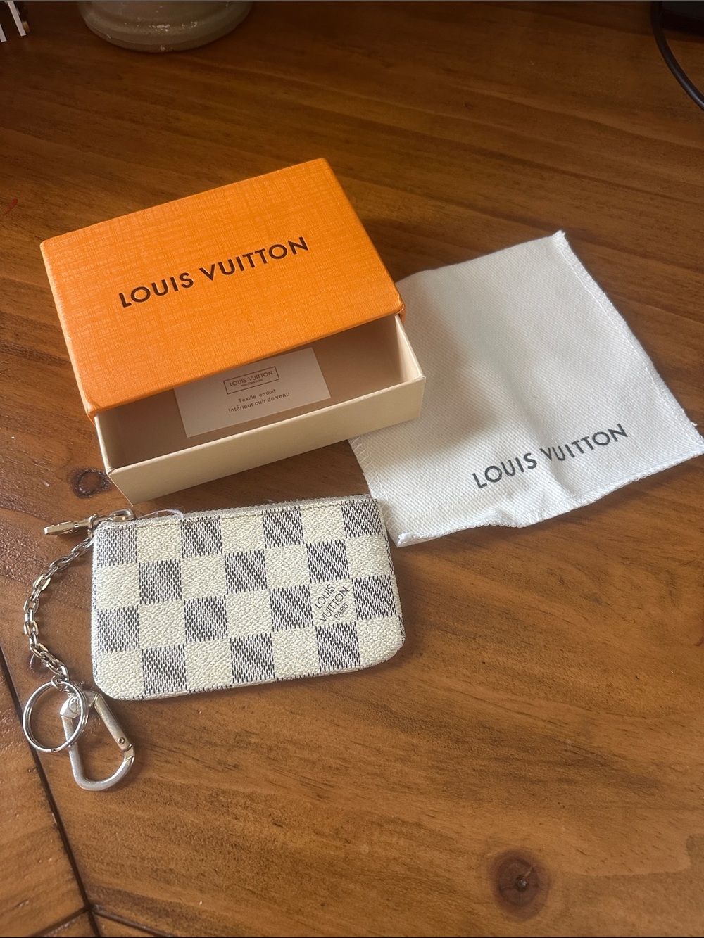 Louis Vuitton Damier Azur Key Pouch